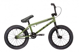 Blank BMX Bike Blank 2021 Buddy 16 Inch Complete Bike Olive Green