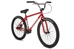 Eastern Bikes BMX Bike Eastern Bikes Growler 26-Inch LTD Cruiser Bike, Red, full Chromoly Frame
