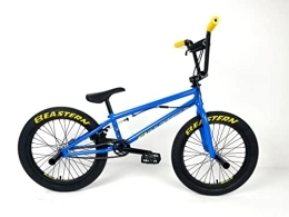 EB Eastern BIkes BMX Bike Eastern Bikes Orbit 20-inch BMX Bike, Chromoly Down & Steerer Tube (Blue)