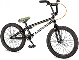 Eastern Bikes BMX Bike Eastern Bikes Paydirt 20-Inch BMX, Black, Hi-Tensile Steel Frame