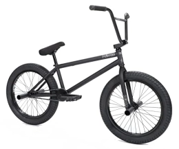 Fiend BMX Bike Fiend BMX Unisex - Adult Type A Flat Black Freestyle BMX, 21" TT