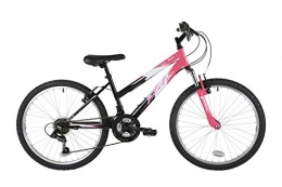 Flite Bike Flite FL075T Girl Ravine Bike, 24 inch Wheel - Multicolour (Black / Pink)