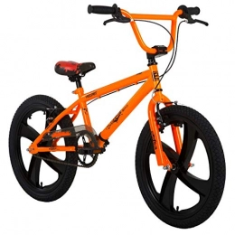 Freespace BMX Bike Freespirit Savage 20" Retro MAG Wheel BMX Bike - Neon Orange