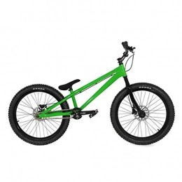 TX Bike Freestyle Bike Trail Mountain Bike Extreme Sports Disc Brakes 24 Inches Outdoor Travel Used for The Beginner, Green