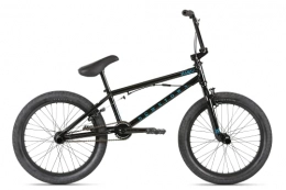Haro BMX Bike Haro 2021 Downtown DLX 20 Inch Complete Bike Black 20.5TT