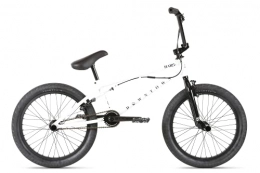 Haro BMX Bike Haro 2021 Downtown DLX 20 Inch Complete Bike White 20.5TT