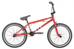Haro BMX BMX Bike Haro Downtown DLX 20" 2019 BMX Freestyle Bike (20.5" - Mirra Red)