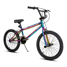 JOYSTAR Gemsbok 20 Inch Kids Bike Freestyle BMX Style for Youth and Beginner Level to Advanced Riders 20" Wheels Juvenile Bicycles Dual Hand Brakes Steel Frame Oil Slick