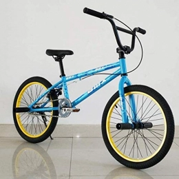 LAMTON BMX Bike LAMTON Adults 20-Inch BMX Bike, Professional Grade Stunt Action BMX Bicycle, Suitable For Beginner-Level to Advanced Riders Street BMX Bikes (Color : D)