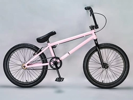 Mafia Bikes Bike Mafiabikes Kush 1 20 inch BMX Bike multiple colours freestyle park and street bicycle (Pink) (KUSH1RED)