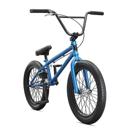 Mongoose  Mongoose Legion L100 Freestyle Mens and Womens BMX Bike, Advanced Riders, Adult Steel Frame, 20-Inch Wheels, Blue