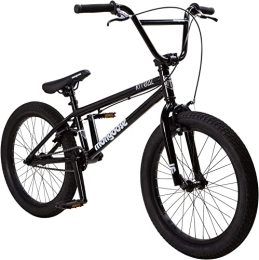 Mongoose Bike Mongoose Ritual Kids / Youth BMX Bike, 51 Centimeter Wheels, Hi-Ten Steel Frame, Caliper Brakes, Black