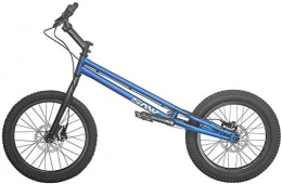 Mu BMX Bike MU 20 inch BMX Trial Bike / Bike Trial for Beginners and Advanced Riders, Crmo Frame and Fork, with Brake, Blue, Standard Version
