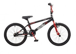 Rooster BMX Bike Rooster Kids' Radical Bike, Black / Red, Medium
