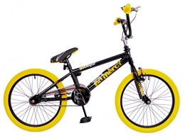 Rooster  Rooster No Mercy-20W BMX Bike - Black / Yellow / Black