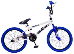 Rooster  Rooster No Mercy-20W BMX Bike - White / Blue / White
