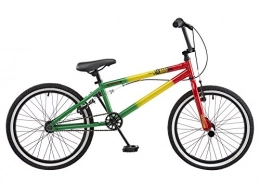 Rooster BMX Bike Rooster Unisex's Jammin 2016 Bike, Red / Green / Yellow, 20-Inch