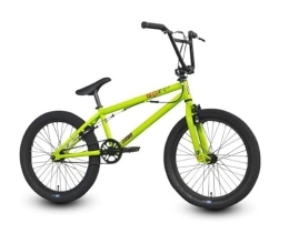 SIBMX BMX Bike SIBMX Unisex - Adult FS1 Draak BMX, Safety Green, 20" TT