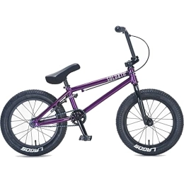 Mafia Bikes Bike Soldato kids BMX bike - 16 inch boys and girls bicycle Lagos tyres (Purple)