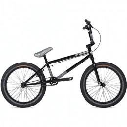 Stolen Bike Stolen x Fiction Overlord 20" 2020 BMX Freestyle Bike (20.25" - Black W / Reflective Grey)