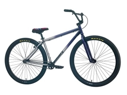 Sunday BMX BMX Bike Sunday 2022 High-C 29 Inch Complete Bike Gloss Trans Purple / Raw Fade