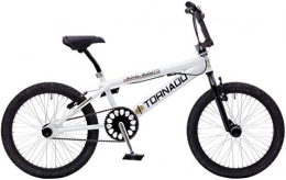 Bike Fun BMX Bike Tornado 20 Inch 55 cm Junior Rim Brakes White