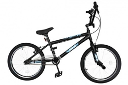 XN Bike XN-10S 20" Kids Spoked Freestyle BMX Bike Single Speed, 25-9t - Black