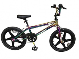 XN BMX Bike XN Beast 20" MAG Wheel Kids BMX Bike - Jet Fuel Neo-Chrome