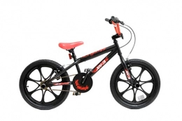 XN BMX Bike XN Unisex-Youth 3 Kids BMX, Black / Red, 20