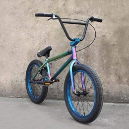 ZTBXQ Bike ZTBXQ Fitness Sports Outdoors 20-Inch BMX Bike Freestyle for Beginner To Advanced Riders High-Strength Shock-Absorbing Performance 4130 Frame 25X9t BMX Gearing Bright Color