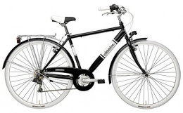 Adriatica Comfort Bike Adriatica-Bicycle Clasica Panarea Uomo blanco-azul, Men, Black