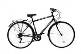 Aurai Comfort Bike Aurai Unisex's Trekker Mens Bicycle, Black, 19" 700c