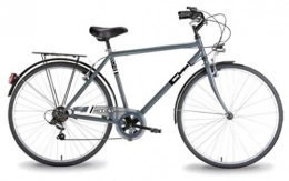 Aurelia Comfort Bike Aurelia Trekking 28 Inch 49 cm Men 6SP Rim Brakes Grey