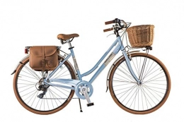 Via Veneto by Canellini Comfort Bike Bike City Bike CTB Citybike Vintage Bycicle Aluminium Retro Dolce Vita Woman Lady (Blau, 50)