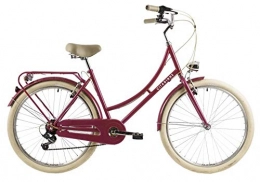 DHS Bike Citadinne 28 Inch 50 cm Woman 6SP Rim Brakes Dark Pink