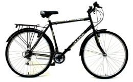 Classic Comfort Bike Classic Men's Touriste Commuter Bike - Black ( Wheel 700C, Frame 22 Inch)