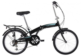 Classic Unisex Motion Folding Bike, 11 inch Frame/20 inch Wheels - Black