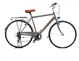 Cobran Bike Cobran City Bike for Men Rimini, mens, grey