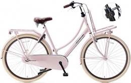 POPAL Comfort Bike Daily Dutch Basic+ 28 Inch 57 cm Woman 3SP Coaster Brake Pink