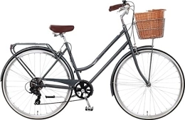 Dawes Comfort Bike Dawes Duchess Ladies Heritage Bike, Slate - 17" Frame, 26" Wheel