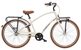 Electra Comfort Bike Electra Townie Commute 7i EQ Men Stone Grey with LED Lighting