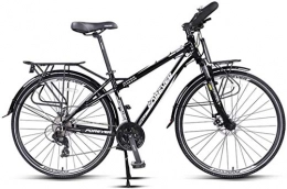 FEE-ZC Comfort Bike FEE-ZC Universal City Bike 24-Speed Commuter Bicycle Aluminum Alloy Brake For Unisex Adult
