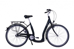 Hawk Comfort Bike Hawk City Comfort Premium, Adult (Unisex), Black, 28 Zoll