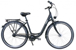 Hawk Comfort Bike Hawk City Wave Easy, Adult (Unisex), Black, 26 Inches