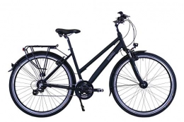 Hawk Comfort Bike Hawk Trekking Lady Premium, Adult (Unisex), Black, 44 cm