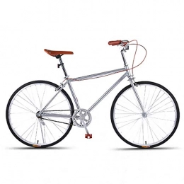 LWZ Comfort Bike LWZ Women's Single Speed Beach Cruiser Bike 26 Inch Men's Classic Road City Bike Retro High Carbon Steel Bicycle with Assembly Tools