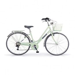 MBM  MBM - SILVERY - City bike 28'' 6s - Green - Woman