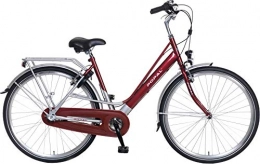 POPAL Bike POPAL City Classic 28 Inch 57 cm Woman 3SP Coaster Brake Red / Grey