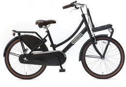 POPAL Comfort Bike POPAL Daily Dutch Basic+ 22 Inch 36 cm Girls 3SP Coaster Brake Matte black