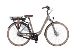 TWM Comfort Bike Puch E-Ballad 28 Inch 50 cm Woman 7SP Roller brakes Brown